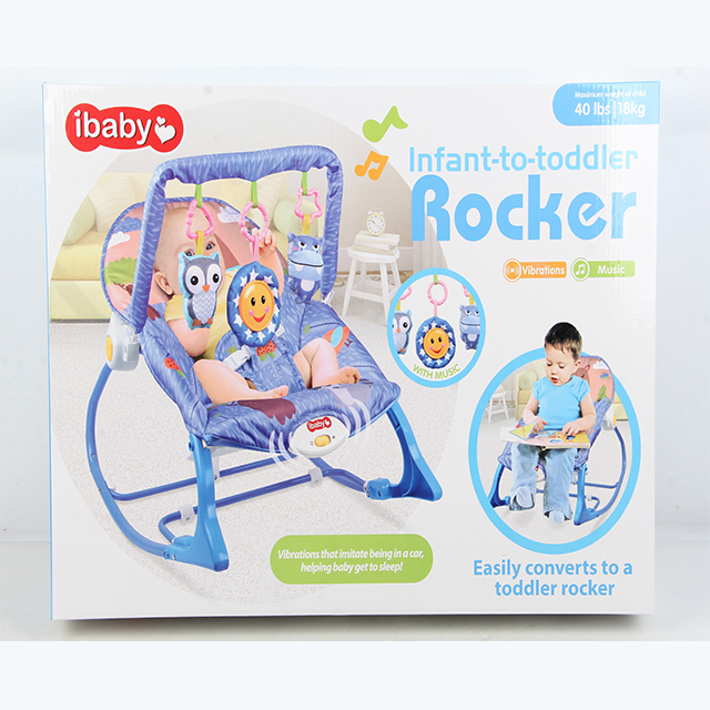 Оптовая продажа, детское кресло-качалка для малышей, вибрирующее детское кресло-качалка с музыкой