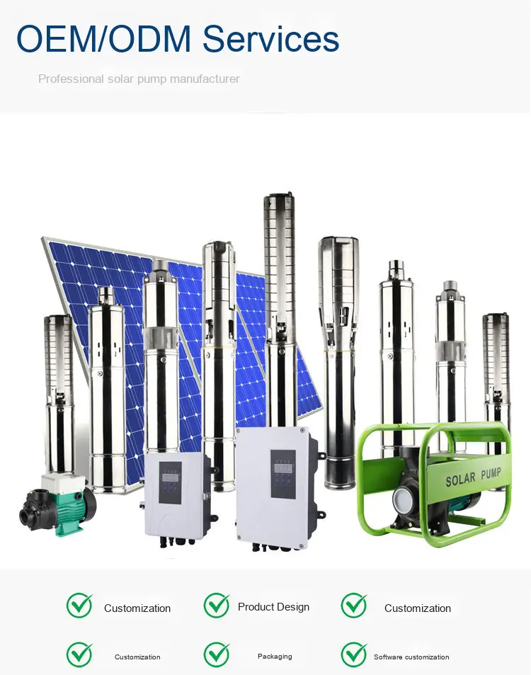 4 inch Hybrid Solar Pump