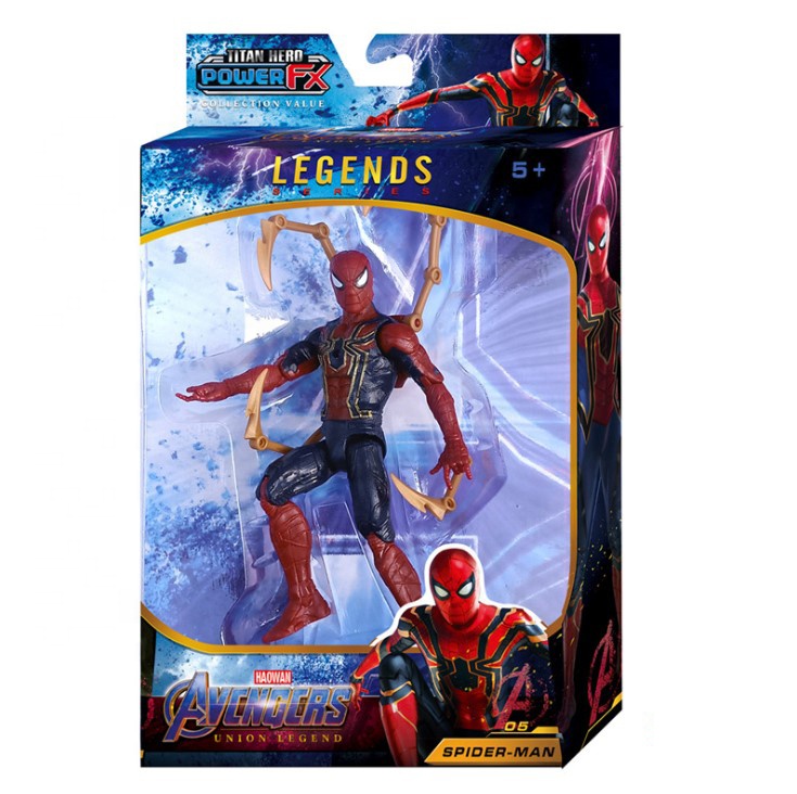 Супергероя 7 дюймов 18 см 15 видов стилей огни суставов подвижный мести модели легенды фигурка игрушки для детей