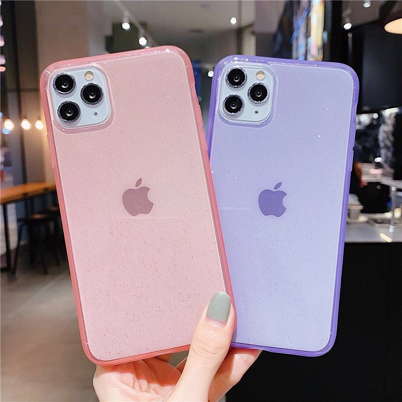 New Arrivals Products for iPhone 12 Glitter Sparkle TPU Mobile Accessories Case Phone Cover for iPhone 12 Pro Max