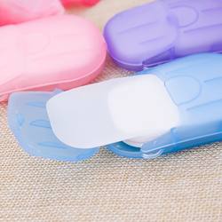 Disposable and Portable 20 sheets per box dry paper soap for travel hand washing avoid virus