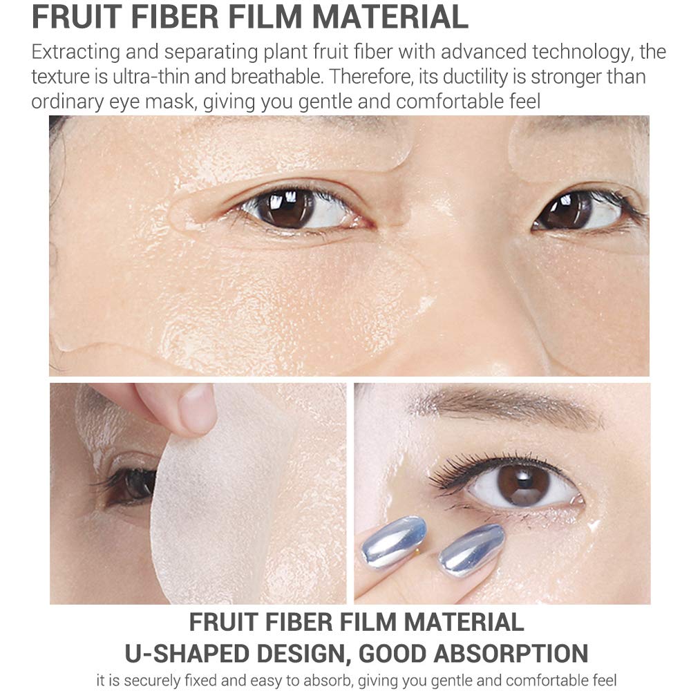 New Design Hot Selling Anti Wrinkle Anti Aging Hyaluronic Acid Sheet Eye Mask
