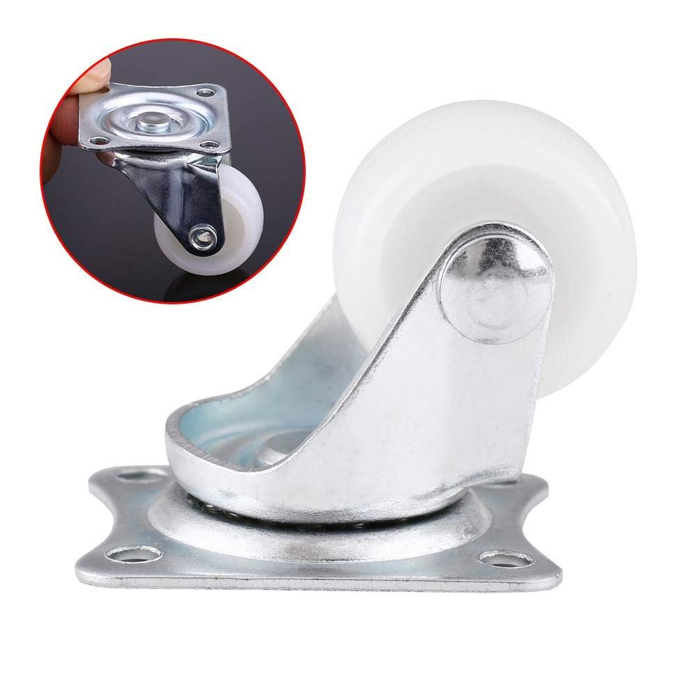 DLPO 25mm Fixed Caster Wheels PP Top Plate Mount Caster Wheel