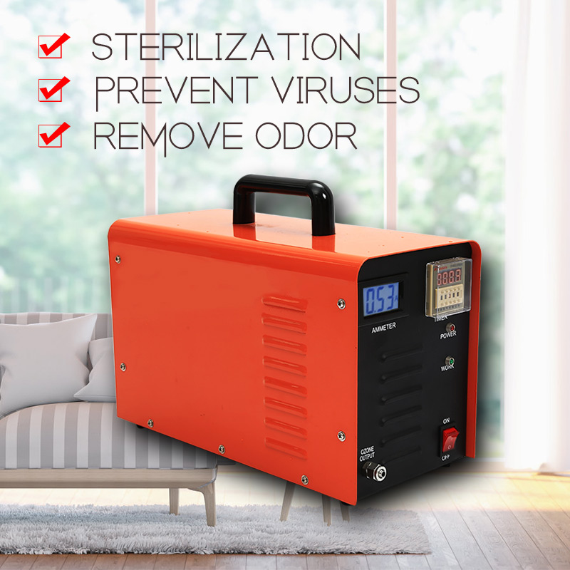 500mg generatore di ozono Ozonizzatore Tubo con Accessori per l/'aria purificatore sterilizzatore