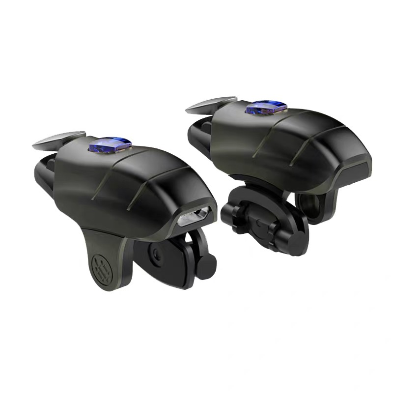 Мобильный игровой контроллер T01, триггер огня для стрельбы, игровой контроллер L1R1 для стрельбы и прицеливания, мобильный игровой контроллер