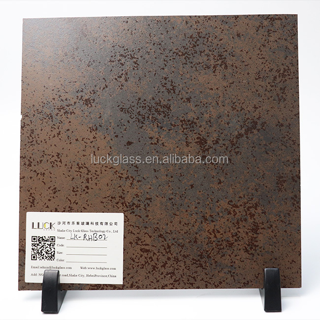 Exterior usa padrão de madeira painéis de parede em vidro de construção de vidro