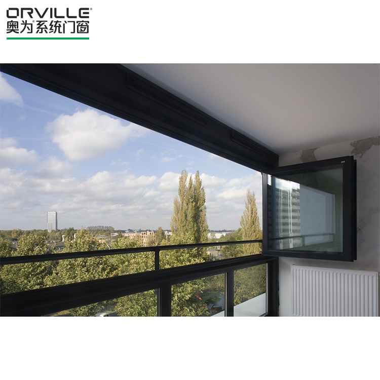 Boa qualidade preço barato de vidro dobráveis janelas janelas de tamanho personalizado