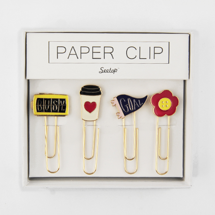 120* Sliver Home Office Multi colour /& Gold Wavy Paper Clips Boxed School