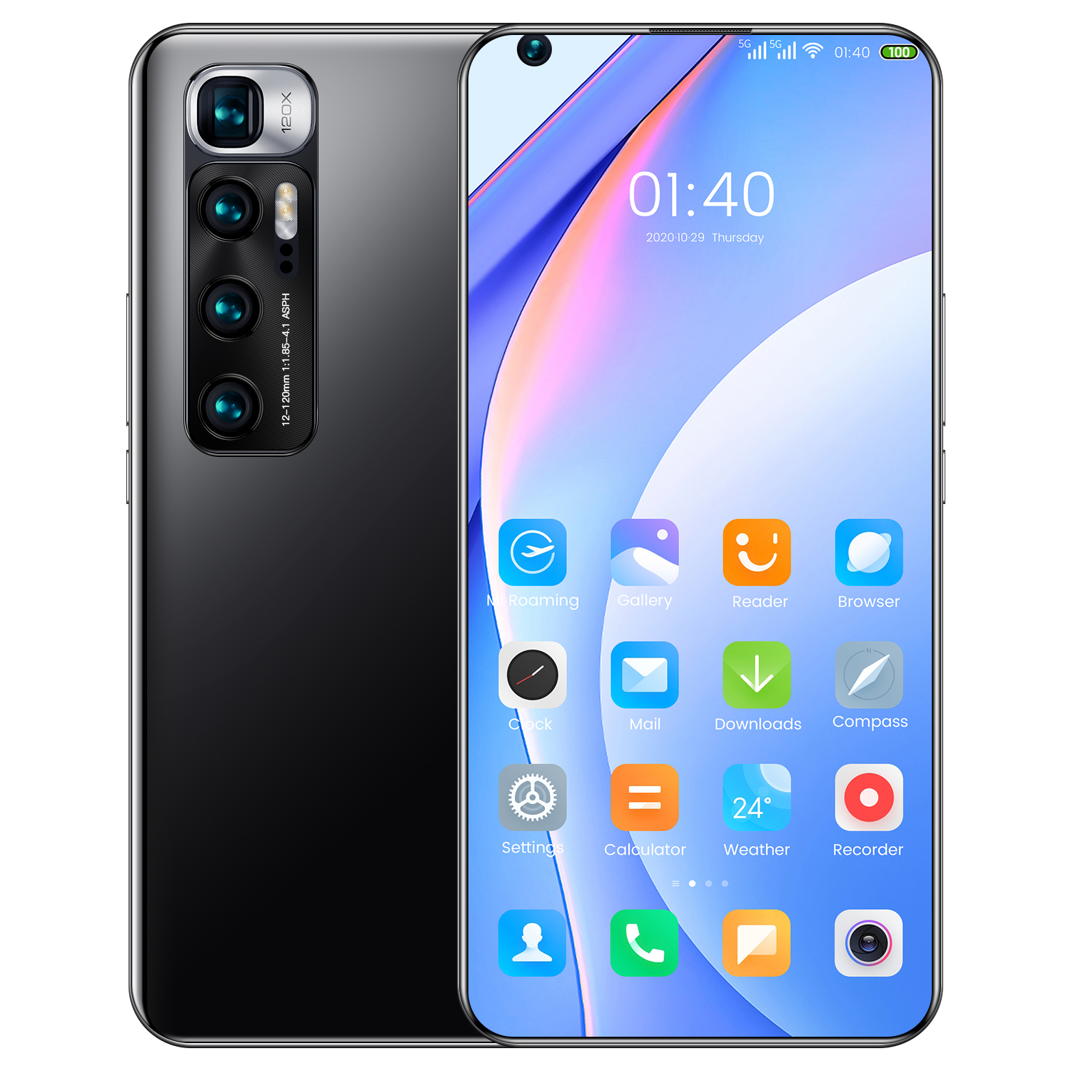 M10 ультра 7,2 дюймов M10 ультра 12 Гб + 512G микро полный экран палец уход за кожей лица Unclock мобильного телефона смартфона мобильного телефона