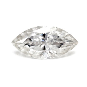 Manufacturer Forever Brilliant Loose Stone White Marquise Shape Moissanite