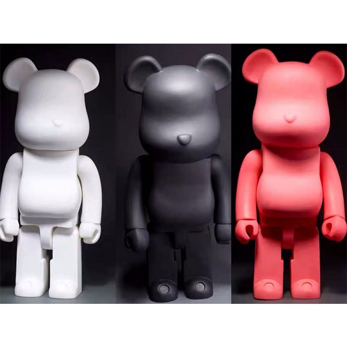 Игрушка Bearbrick 400% 28 см черная Высококачественная фигурка игрушки коллекция игрушек