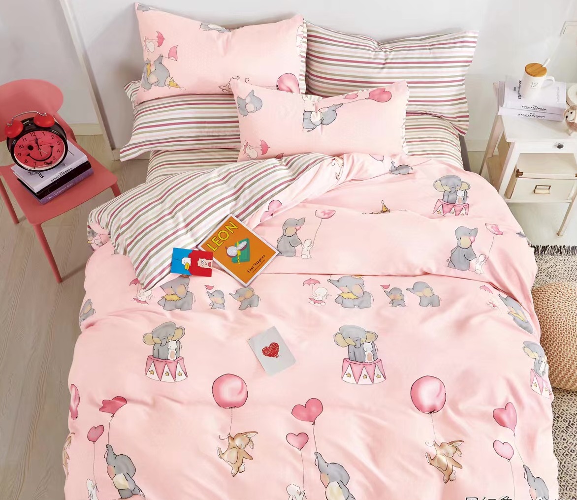 3 Piece Bedding Set Home Textile Cartoon Design Kids single child prince bedding , 100% Cotton Quilt Cove