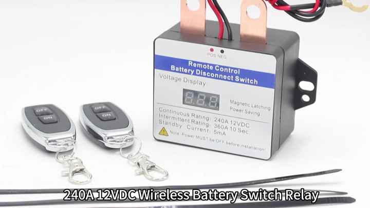 Grayston - GE55 - BATTERY FIA MASTER CUT-OFF SWITCH WITH RESISTER & RED KEY