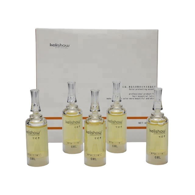 OEM ODM завод оптовая профессиональная цветная Защитная эссенция для окрашенных вьющихся волос