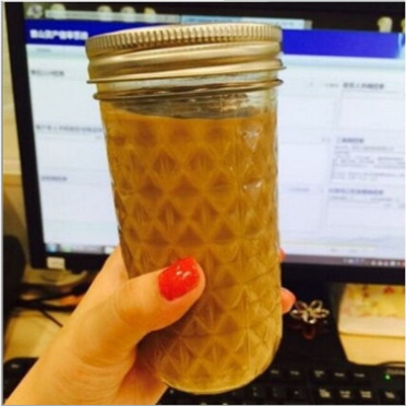 Wholesales Factory Price Glass Jar With Metal Cover/Glass Storage Jar With 2 Part Lid Top Glass