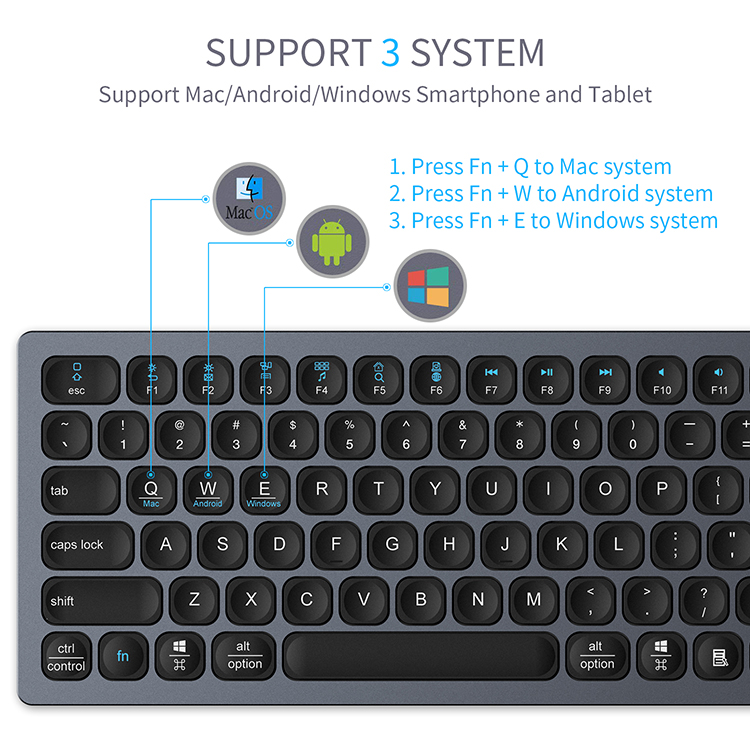 custom keyboard keycaps bluetooth tablet rechargeable korean silicone keyboard