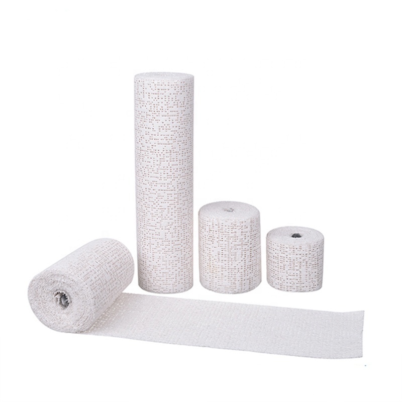 Medical cotton and plaster of paris soft roll POP bandage