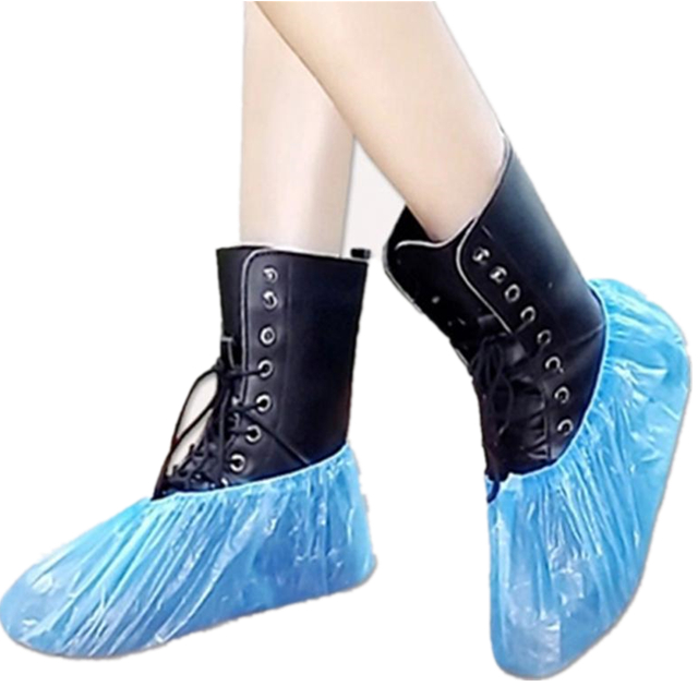 plastic protective shoe covers