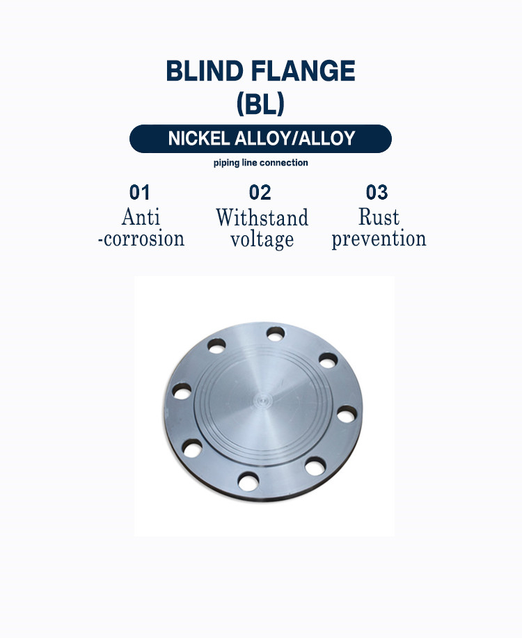 Nickel Alloy Steel  C276 UNS S10276 Flange DN 1/4" Class 150# Blind Flange