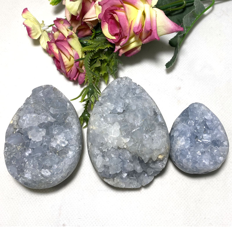 Натуральный Синий кианитовый кварцевый камень, жесткий кристаллический жеод для украшения