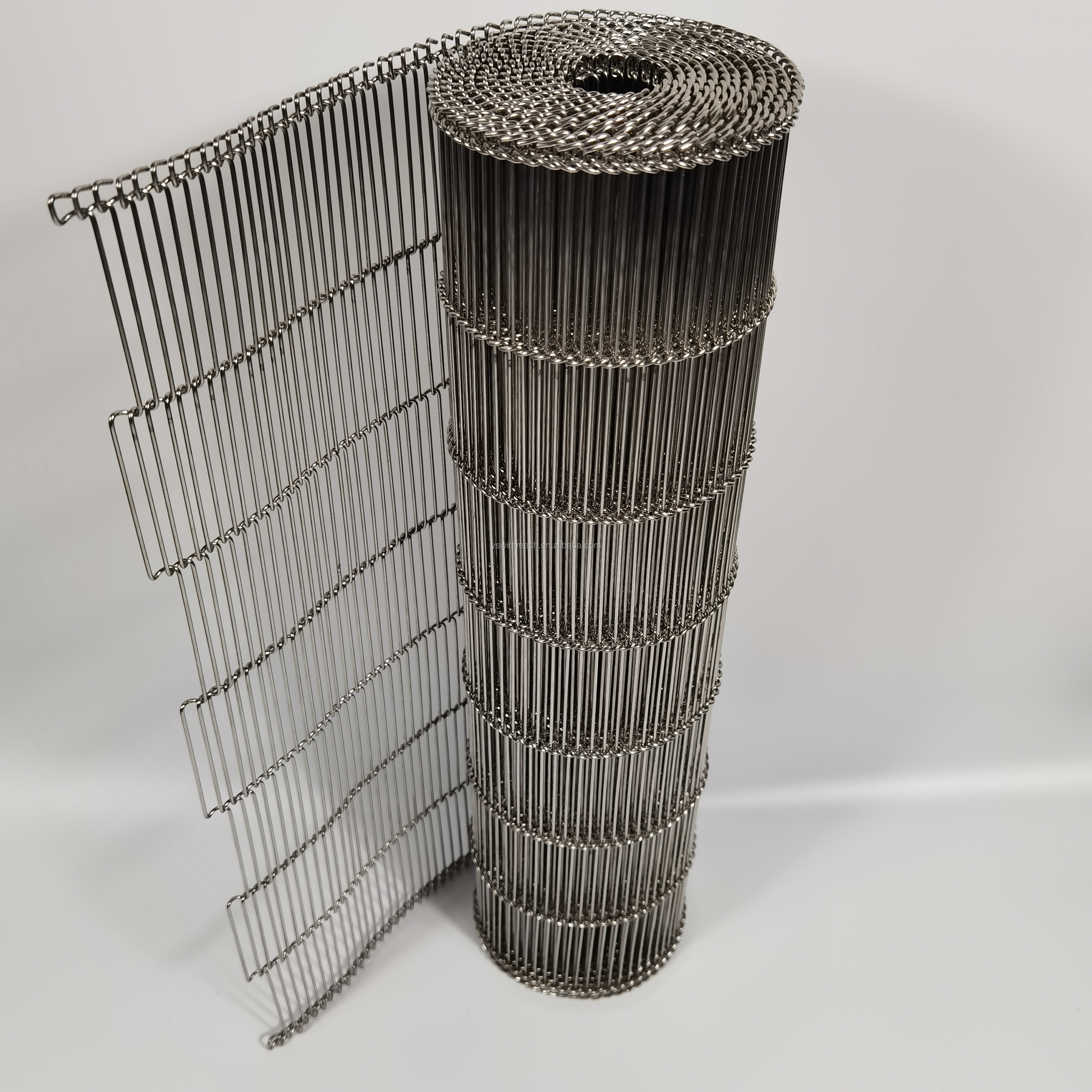 Pizza Oven 316 Stainless Steel Wire Conveyor Food Mesh Belt For Baking
