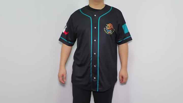 Personalized Mexico Baseball Jerseys Custom Logo Printing