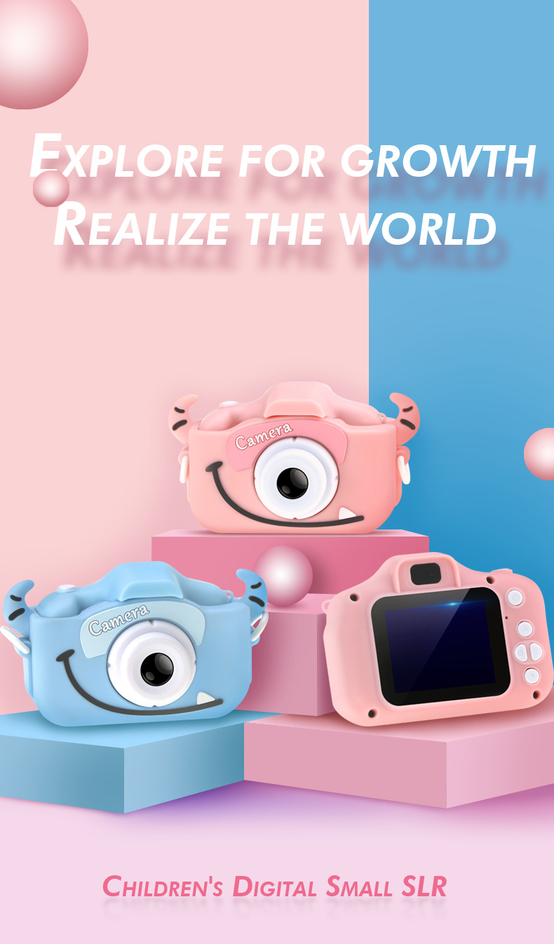 2.0inch IPS screen 1200W HD 18MP dual digital kids video camera for boys girls Kids Educational Toys