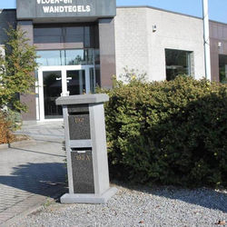 Blue limestone mailbox,China bluestone letterbox