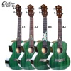 UK-SA9-24A  Guangzhou China Guitar Factory Custom Musical Instruments 24 Inch Green Ukulele With Nice Appearance