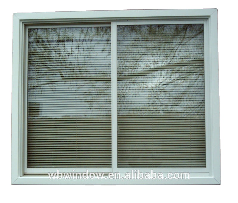 Nice design PVC/UPVC horizontal sliding windows for home
