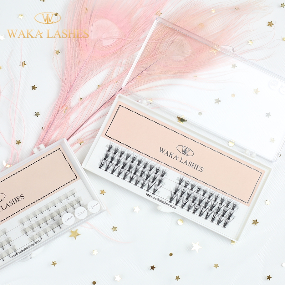 Лидер продаж, объемные ресницы 10D, индивидуальные ресницы с узлом, свободные термоклейкие клейкие ресницы для наращивания