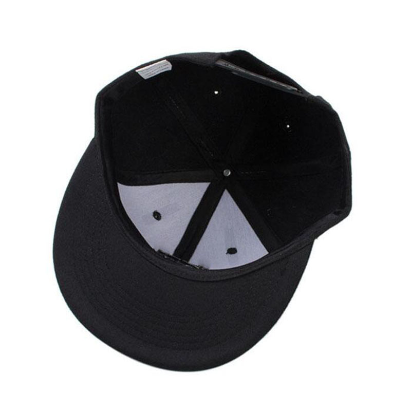 Horns Cap Men Women Baseball Cap Brim Straight Black Snapback Hat With Ears Kids Girls Boys Female Running Hip Hop cap
