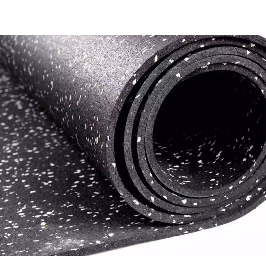 Нескользящие резиновые напольные рулоны для тренажерного зала