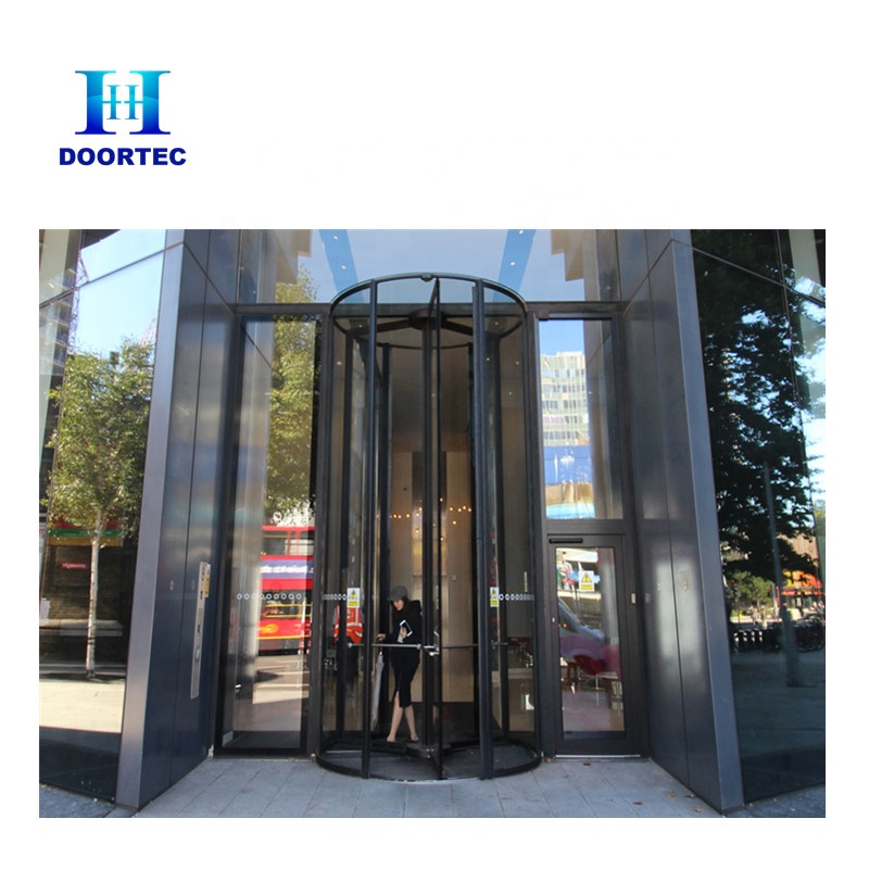 Doortec automatica commerciale porta sensore porta girevole di vetro porta Dell'hotel apri/sistema/meccanismo/operatore/kit