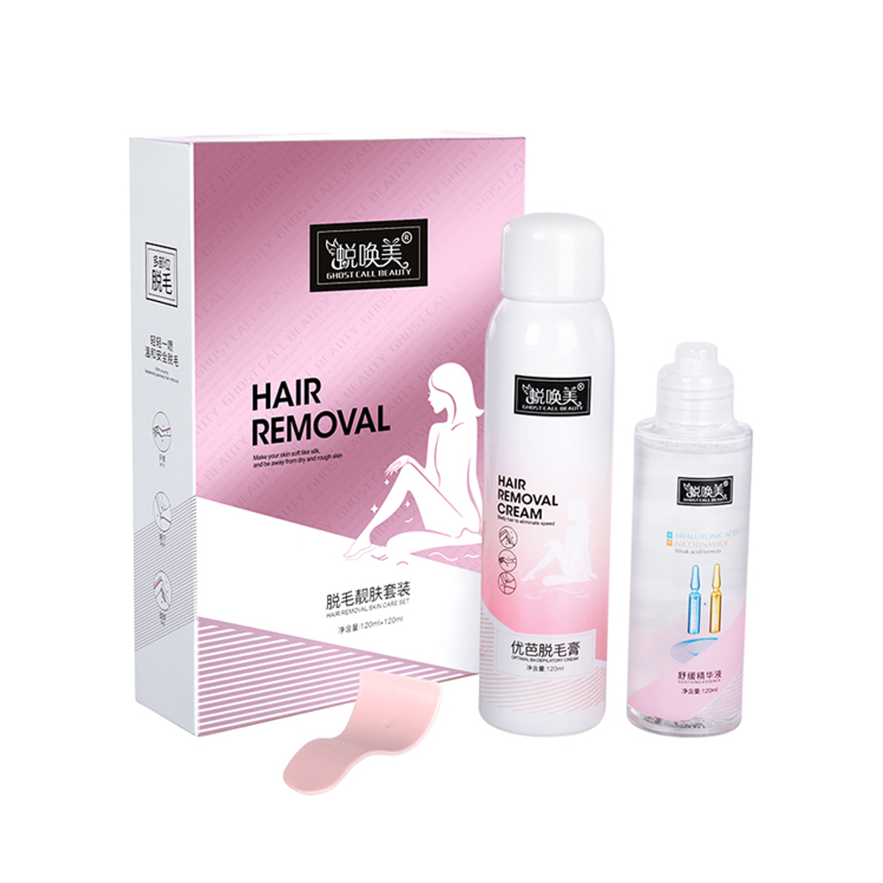Безболезненный быстро крем для удаления волос Перманентная частная этикетка