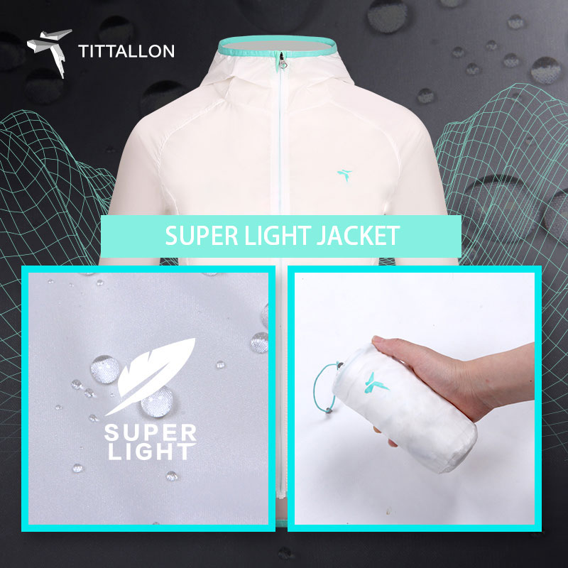 Custom Logo Lightweight Windbreaker Tracksuit Rain Outdoor Jacket Waterproof Woven Sports Running Windbreaker Jacket For Women