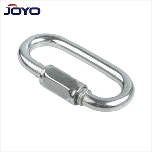 High quality 3mm 5mm 6mm Rigging Hardware Galvanized Oval Quick Link