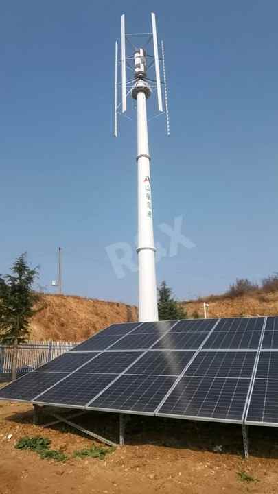 Hot Sale RX RX-HV 10kw 30kw 50kw Vertical Axis Residential Wind Turbine ...
