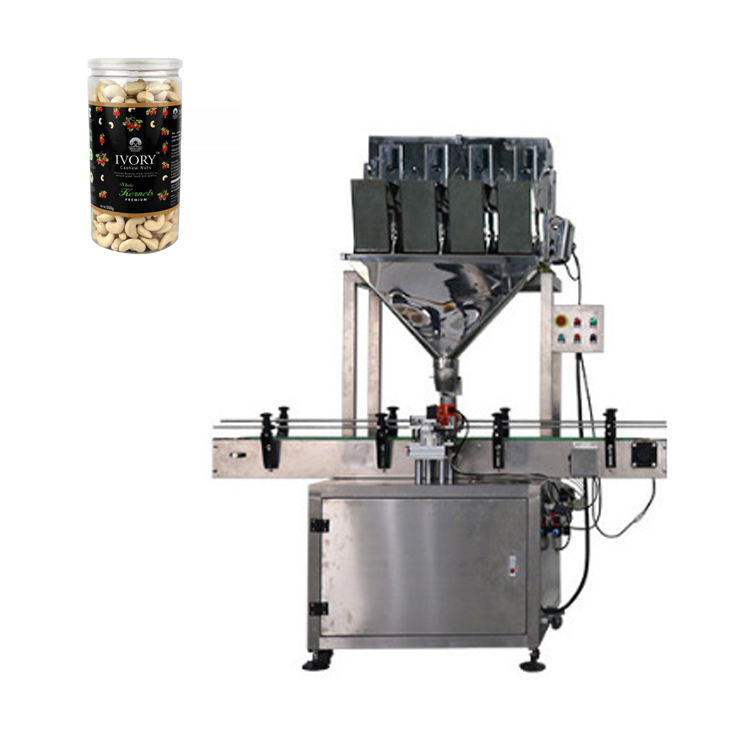 Многоцелевая машина для розлива бутылок, сумок, орехов, закусок, автоматическая машина для розлива гранул