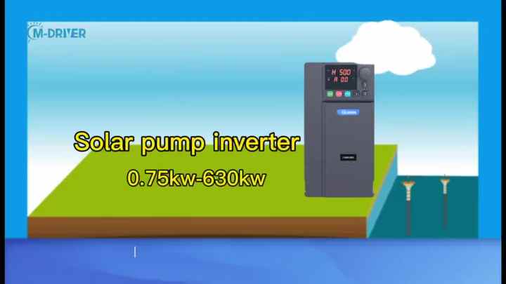 4kw Mppt Solar Pump Pv Inverter M-driver 5hp Solar Water Pump Inverter ...