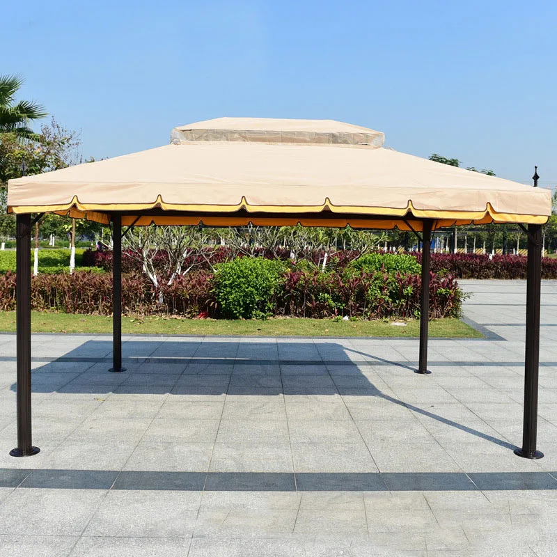 New deign outdoor patio tent umbrella a roman sun shed with four legs and awnings