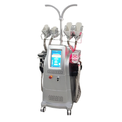 Fat freezing cyrolipolysis machine4 handle 360 hand held wand 40K cavitation Lipo Laser body shaping machine