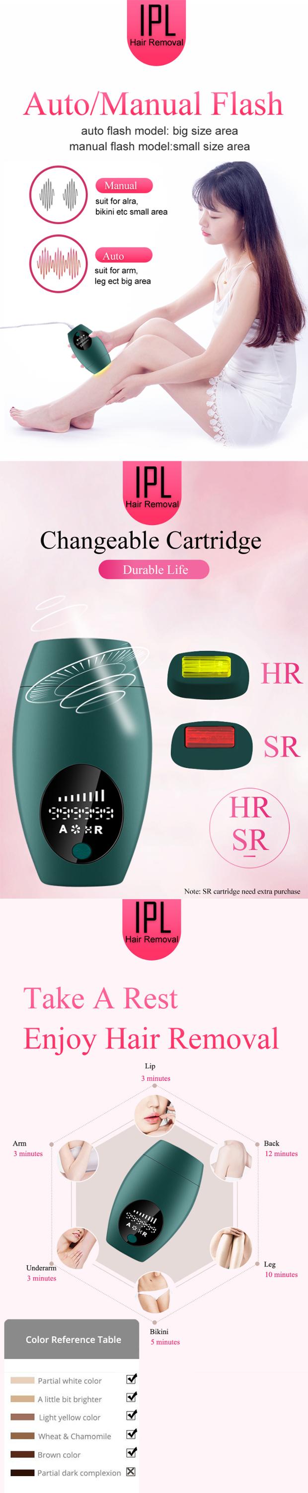 Home Hair Removal Lady Electric Epilator Depiladory Facial Devices Equipments Instruments Appliances Apparatus Machine Tools
