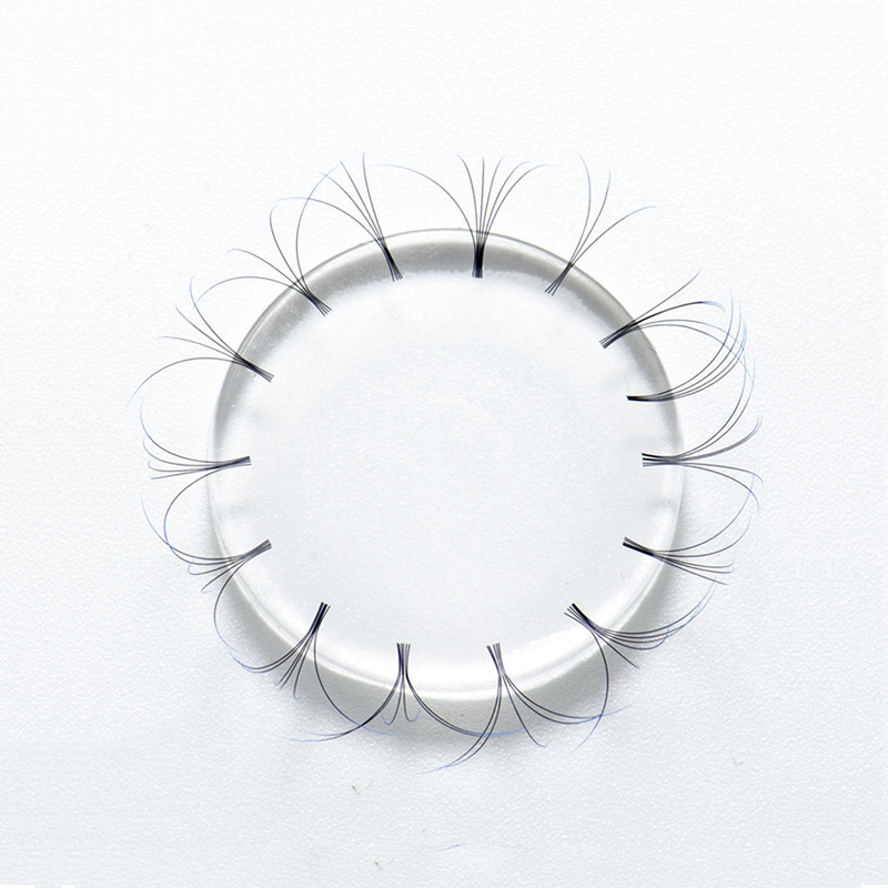 Natuhana изготовленным на заказ логосом 5 шт. Многоразовые моющиеся легко вентилятор ресниц колодки объем ресниц патчи для наращивания ресниц делают вентиляторы держателей для накладных ресниц