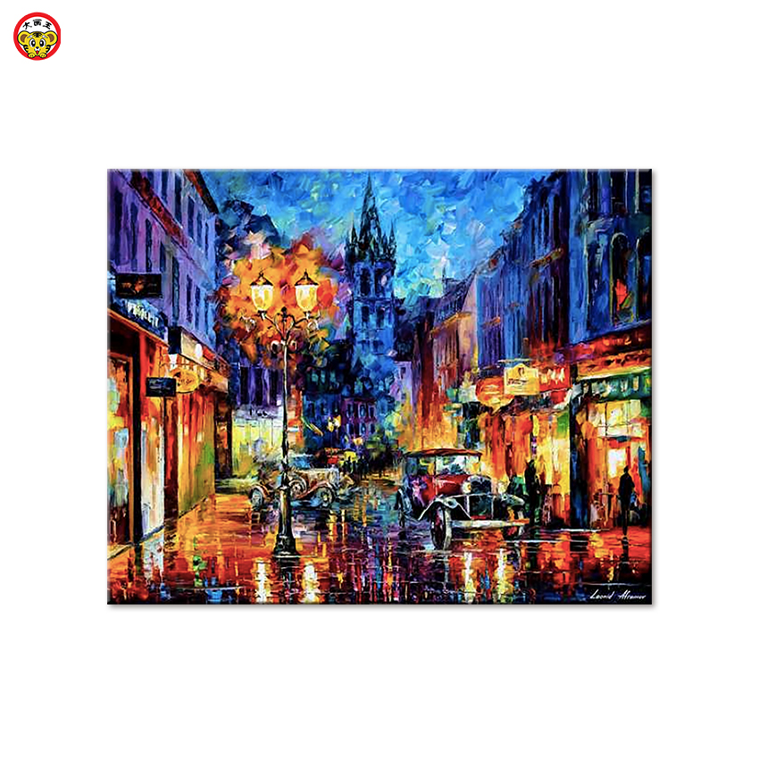 Pintura Por Números Fantasía Cielo Estrellado Paisaje Mujer Retrato Para Adultos Y Principiantes Kit De Pintura Alóleo Para Principiantes 30X40Cm Sin Marco