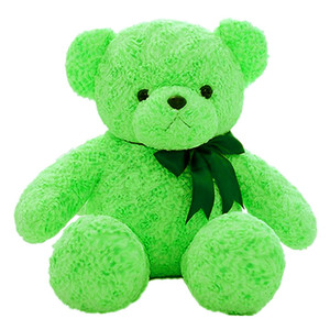 green colour teddy bear