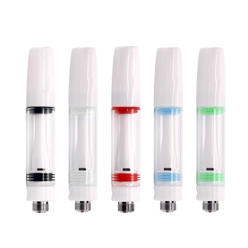 510 Thread CBD Vape картридж Vape pen 0,5 мл 1,0 мл стеклянный атомайзер полностью керамический картридж cbd