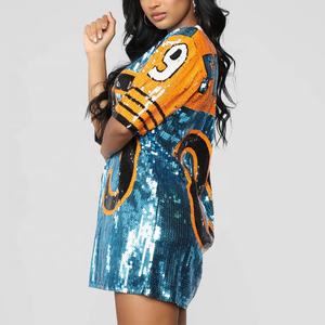 sequin jersey dress wholesale