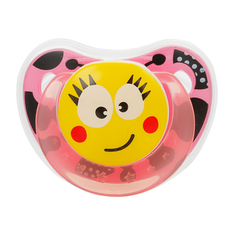 bpa免费可爱粉红色新款婴儿硅胶奶嘴