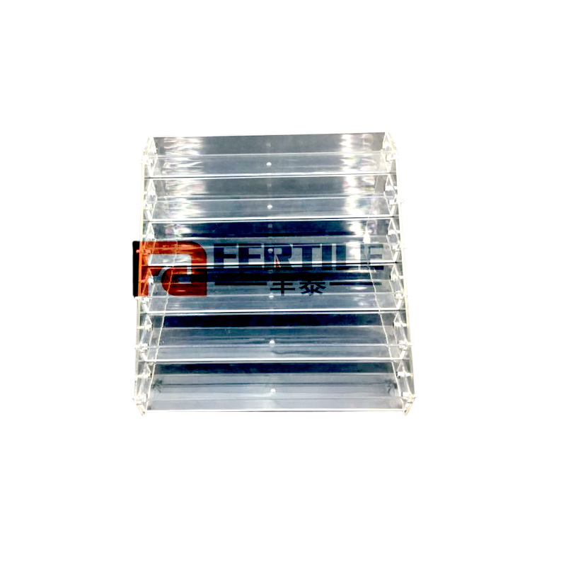 YLY 423924 акриловый 5 ярусов Настольный органайзер для литературы/Журнал и папка для документов стеллаж для хранения